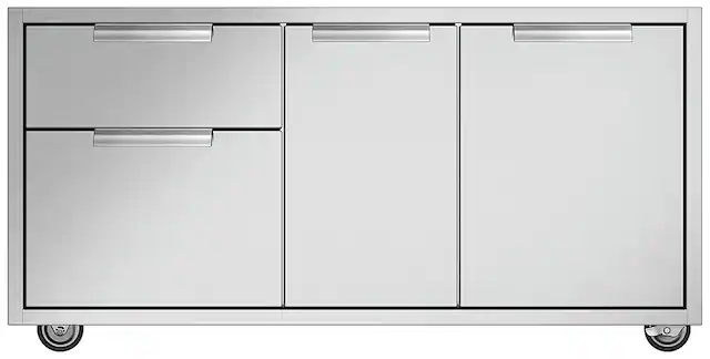 Angle. DCS - CAD 48" Grill Cart for Select DCS Grills - Stainless Steel.