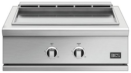 DCS by Fisher & Paykel - Series 9 Outdoor Natural Gas Griddle - Stainless Steel