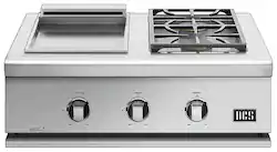 DCS - Liberty 30" Side Burner - Liquid Propane - Stainless Steel - Angle_Zoom