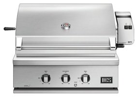 DCS by Fisher & Paykel - Traditional 30" Built-In Gas Grill - Brushed Stainless Steel - Angle_Zoom