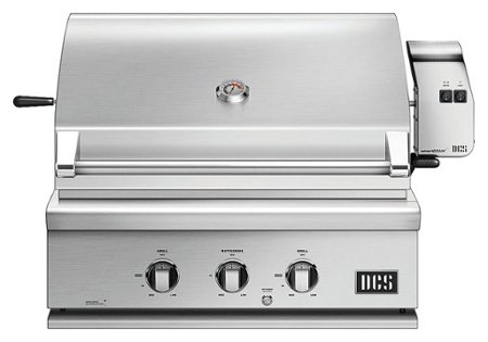 DCS by Fisher & Paykel - 30" Series 7 Grill, Natural Gas - Brushed Stainless Steel