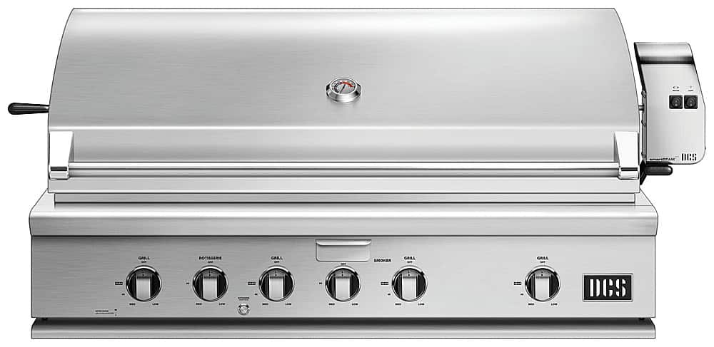 DCS - 48" Series 7 Grill, Natural Gas - Brushed Stainless Steel - Angle_Zoom