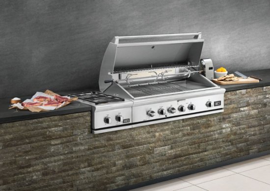 Alt View 11. DCS by Fisher & Paykel - Professional 14.6" Side Burner - Stainless steel.
