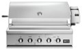Angle Zoom. DCS by Fisher & Paykel - Traditional 36" Built-In Gas Grill - Brushed Stainless Steel.