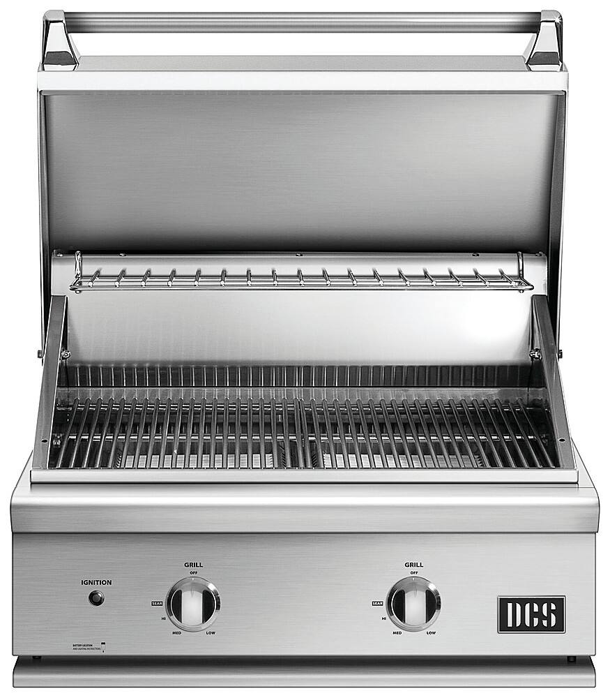 Alt View 12. DCS - 30" Series 7 Grill, Non Rotis, Natural Gas - Brushed Stainless Steel.
