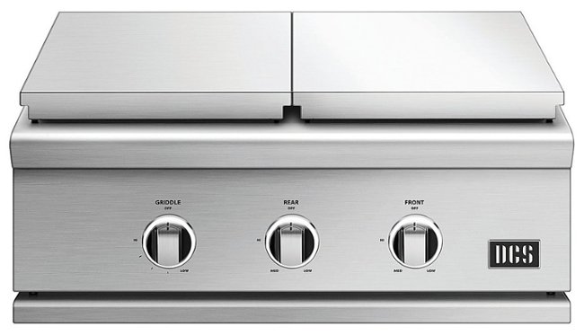 DCS by Fisher & Paykel - Series 9 Double Gas Burner with Griddle - Stainless Steel_1