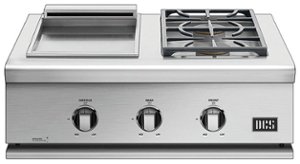 DCS by Fisher & Paykel - Liberty 30" Side Burner - Natural Gas - Stainless steel - Angle_Zoom
