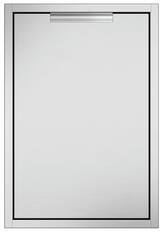 Angle. DCS - Trash bin - Brushed Stainless Steel.