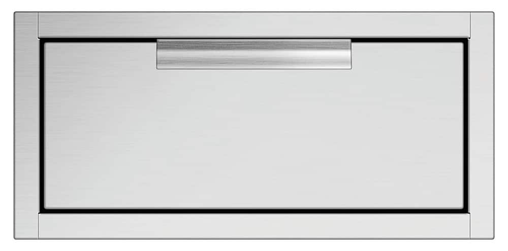 DCS - Tower Single Drawer - Brushed Stainless Steel - Angle_Zoom