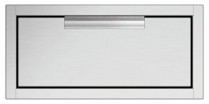 DCS by Fisher & Paykel - Tower Single Drawer - Brushed stainless steel - Front_Zoom