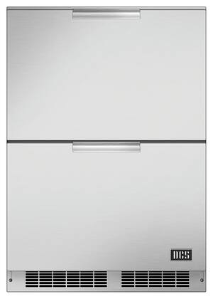 DCS - 5.6 Cu. Ft. Mini Fridge - Brushed Stainless Steel