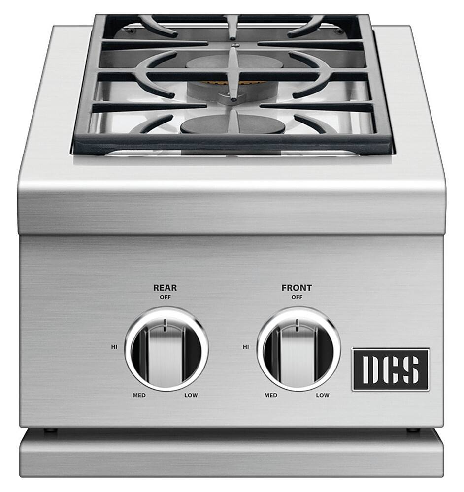 DCS - Double Side Burner - Stainless Steel - Front_Zoom