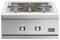 DCS - 24" Series 9 Power Burner, Natural Gas - Stainless Steel - Angle_Zoom