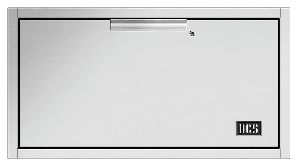 DCS - 30" Warming Drawer - Brushed Stainless Steel - Front_Zoom