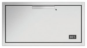 DCS by Fisher & Paykel - 30" Warming Drawer - Brushed stainless steel - Front_Zoom
