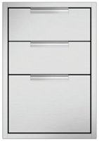 DCS by Fisher & Paykel - Tower Triple Drawer - Brushed Stainless Steel - Angle_Zoom