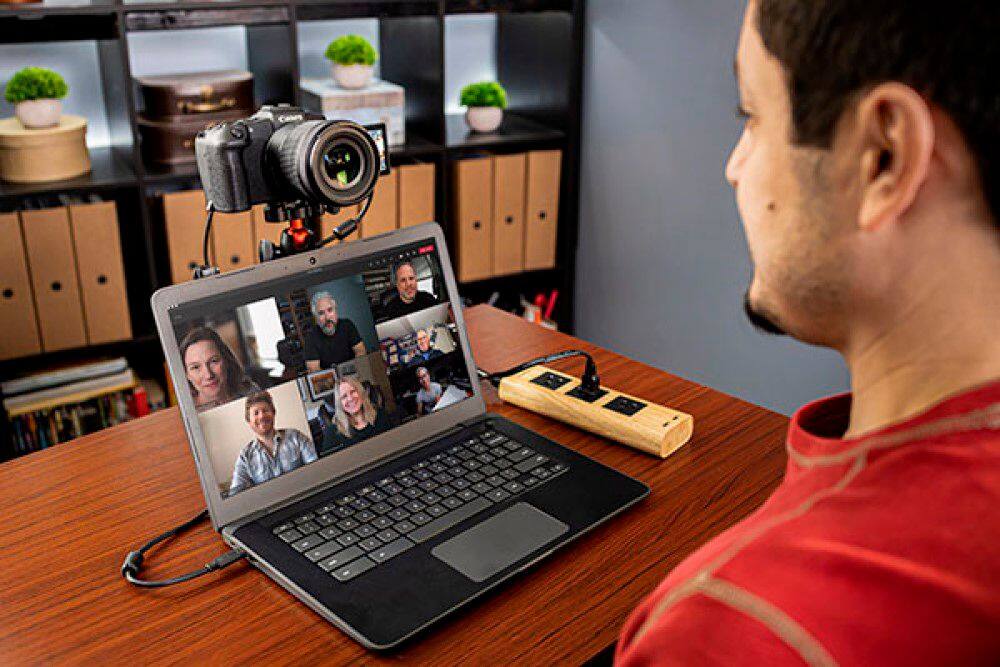 Alt View 12. Canon - EOS Webcam Accessories Starter Kit for EOS RP Cameras - Black.