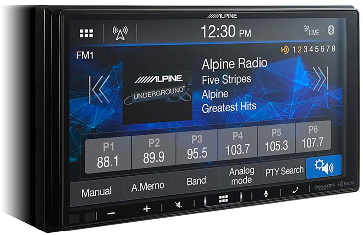 Alpine 7 Shallow-Chassis Multimedia Receiver iLX-407