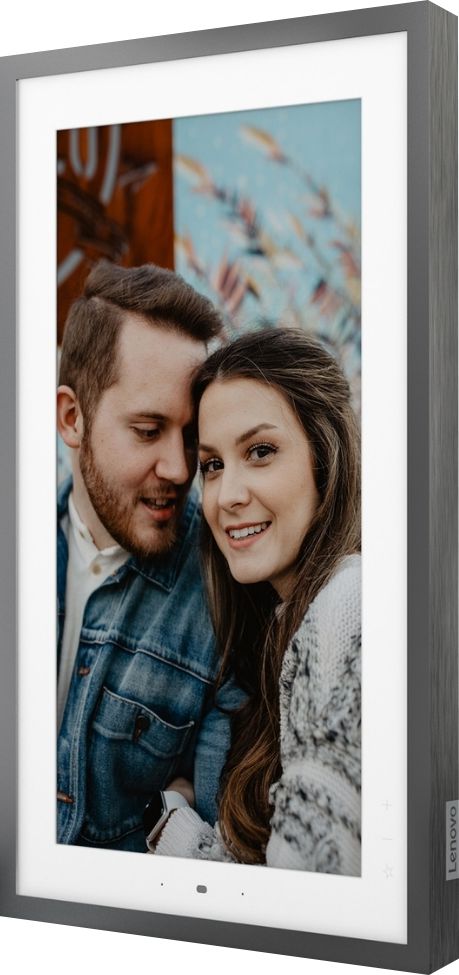 Left View: Nixplay - Smart Photo Frame 9.7-inch - Metal