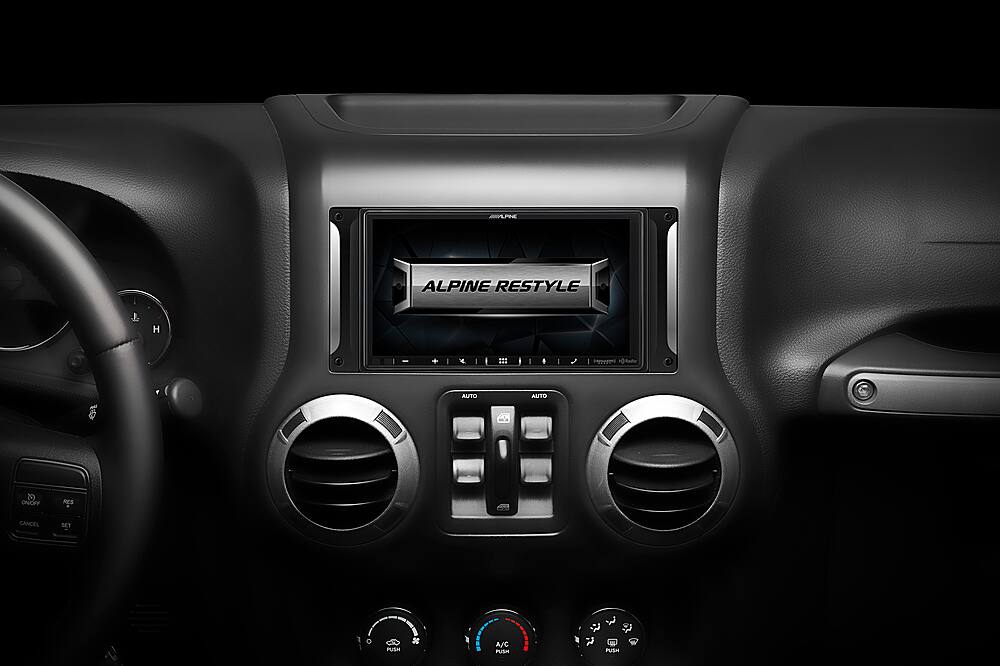 Alt View 13. Alpine - 7” Android Auto and Apple CarPlay Bluetooth Digital Media Receiver - Black.