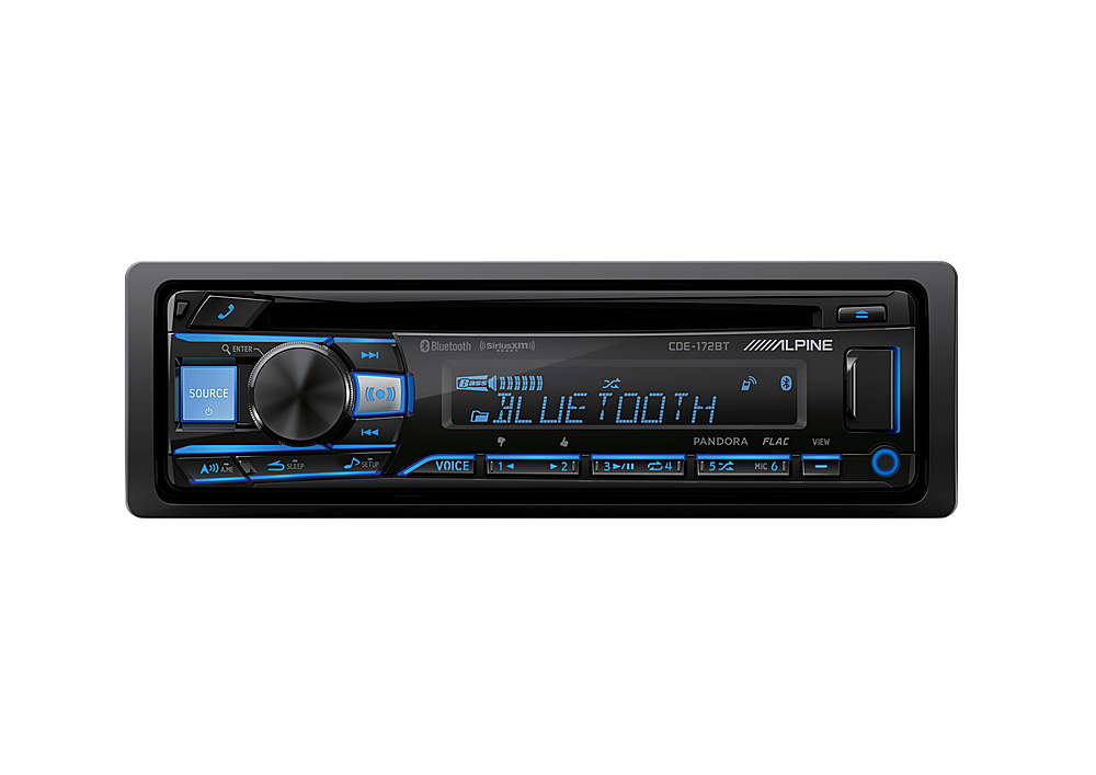 Alpine 200W Advanced Bluetooth CD/USB/MP3 Car Audio Stereo Receiver |  CDE-163BT