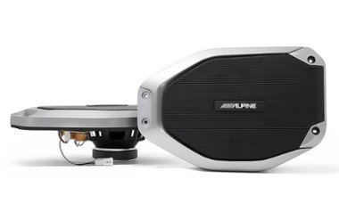Alpine - Soundbar Upgrade Kit for Jeep® - Black and Silver - Front_Zoom