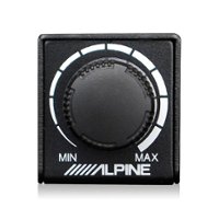 Alpine - Remote Bass Control Knob for Select Amplifiers - Black - Front_Zoom