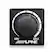 Front. Alpine - Remote Bass Control Knob for Select Amplifiers - Black.
