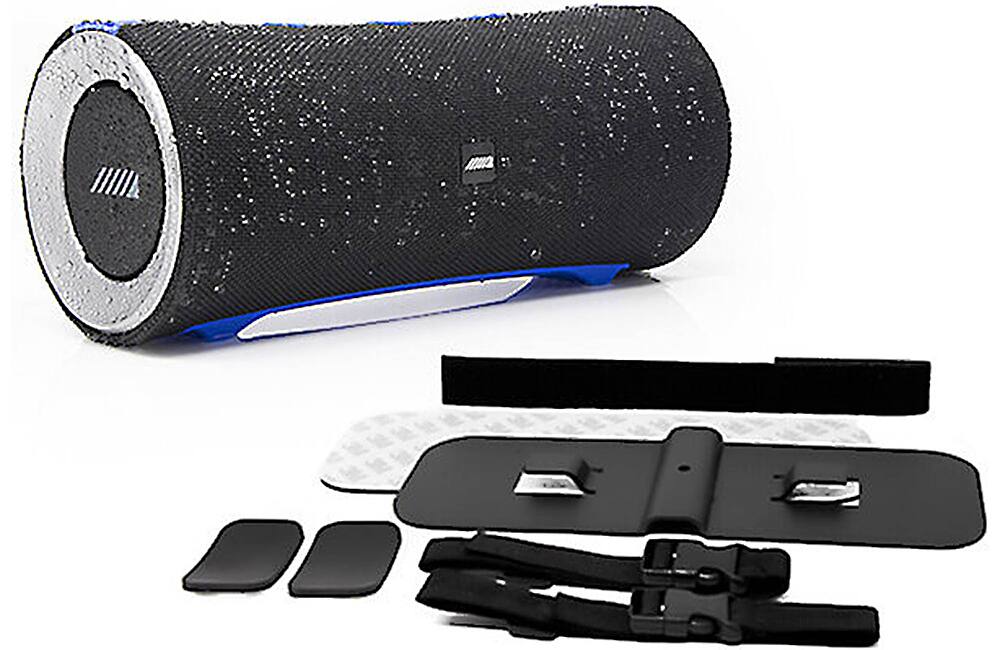 Alt View 17. Alpine - Turn1™  Waterproof Bluetooth® Speaker & Bracket - Black.