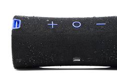 Front. Alpine - Turn1™ Portable Waterproof Bluetooth® Speaker - Black.