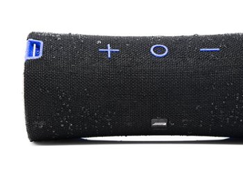 Alpine - Alpine™ Turn1™ Portable Waterproof Bluetooth® Speaker - Black - Front_Zoom