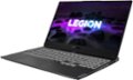 Left Zoom. Lenovo - Legion Slim 7 15" 4K Ultra HD Gaming Laptop - AMD Ryzen 9 5900HX - 16GB Memory - NVIDIA GeForce RTX 3050 Ti - 1TB SSD - Shadow Black.