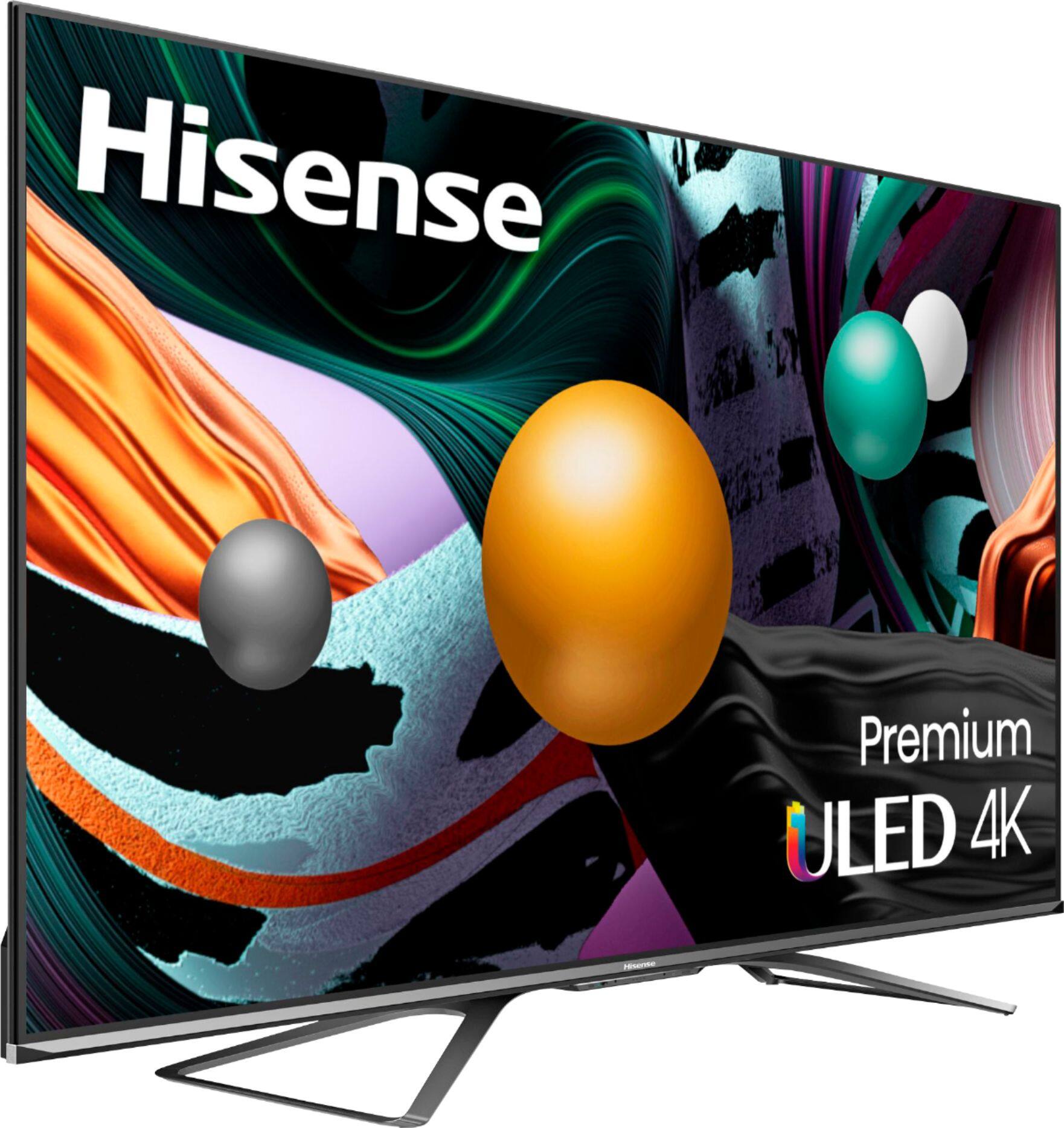 Angle. Hisense - 55" Class U8G Series Quantum 4K ULED Android TV - Black.
