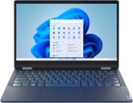 Front. Lenovo - Lenovo Yoga 6 13 2-in-1 13.3" Touch Screen Laptop - AMD Ryzen 5 - 8GB Memory - 256GB SSD - Mineral Gray.
