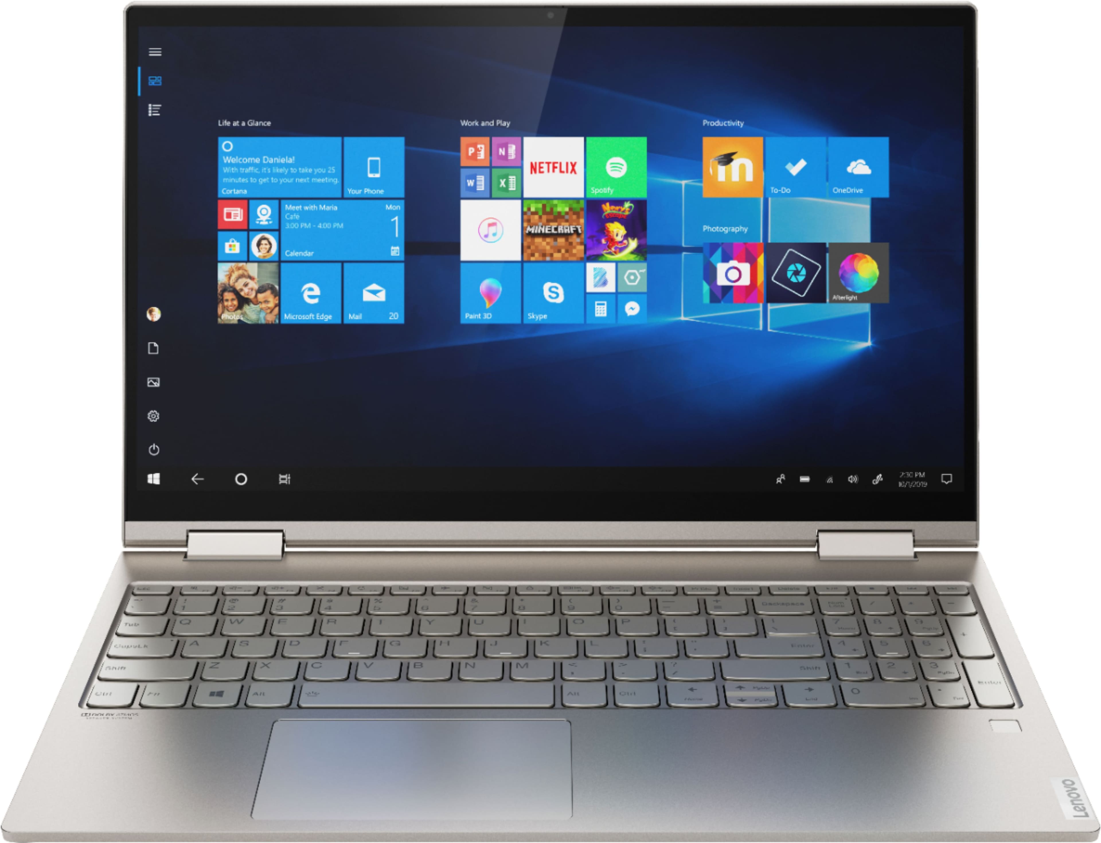 Lenovo Yoga 7 15.6 FHD IPS Touchscreen 2-in-1 Laptop, Intel i7-1165G7  4-Core, Iris Xe Graphics, Backlit Keyboard, Fingerprint, Thunderbolt 4, Wi-Fi 6, 12GB DDR4 2TB SSD