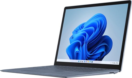 Front Zoom. Microsoft - Surface Laptop 4 - 13.5” Touch-Screen – Intel Core i7 - 16GB Memory - 512GB Solid State Drive (Latest Model) - Ice Blue.
