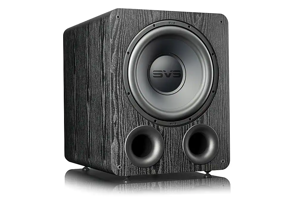 Angle. SVS - PB-1000 Pro Subwoofer - Black Ash.