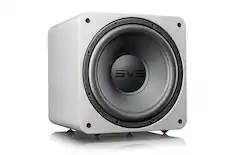 Angle. SVS - SB-1000 Pro Subwoofer - White Gloss.