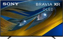 Sony - 77" Class BRAVIA XR A80J Series OLED 4K UHD Smart Google TV - Front_Zoom