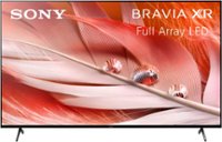 Front. Sony - 75" Class BRAVIA XR X90J Series LED 4K UHD Smart Google TV - Black.