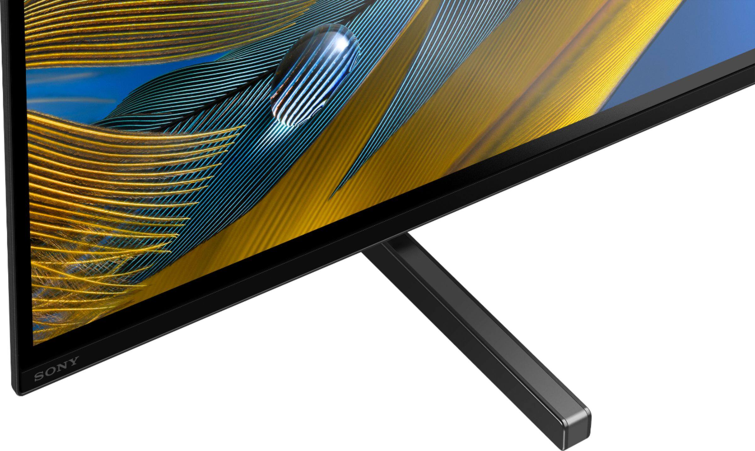 Alt View 18. Sony - 65" Class BRAVIA XR A80J Series OLED 4K UHD Smart Google TV - Black.