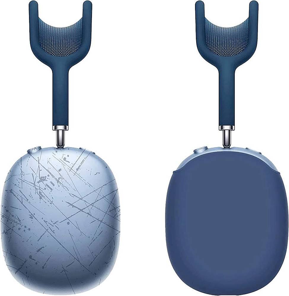 Alt View 13. SaharaCase - Liquid Silicone Cover Case for Apple AirPods Max - Blue.