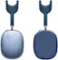 Alt View 13. SaharaCase - Liquid Silicone Cover Case for Apple AirPods Max - Blue.