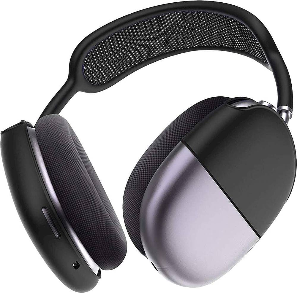 Alt View 12. SaharaCase - Liquid Silicone Cover Case for Apple AirPods Max - Midnight Black.