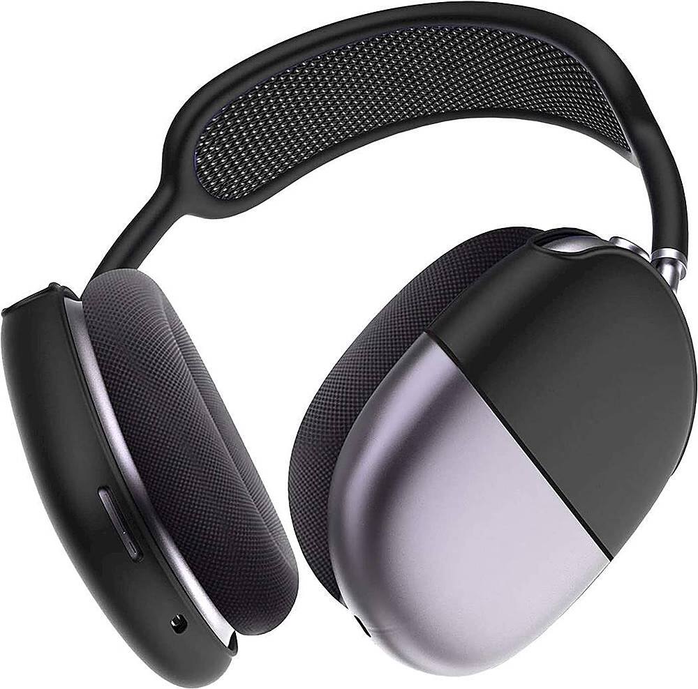 Alt View 12. SaharaCase - Liquid Silicone Cover Case for Apple AirPods Max - Midnight Black.