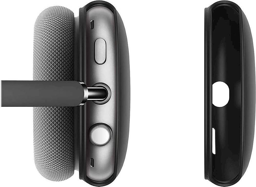 Alt View 14. SaharaCase - Liquid Silicone Cover Case for Apple AirPods Max - Midnight Black.