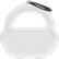 Front. SaharaCase - Travel Carry Case for Apple AirPods Max - Matte White.