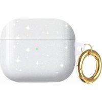 SaharaCase - Sparkle Series Case for Apple AirPods 3 (3rd Generation) - Clear - Front_Zoom
