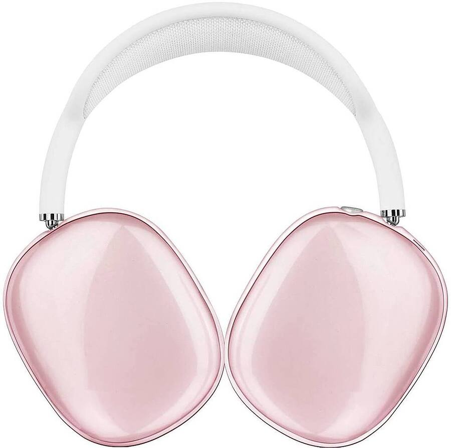 SaharaCase Hybrid Flex Case for Apple AirPods Max Transparent Pink