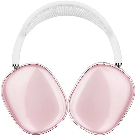 SaharaCase Hybrid Flex Case for Apple AirPods Max Transparent Pink HP00008 - Best Buy